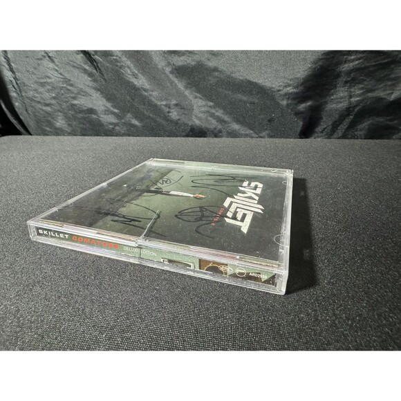 Skillet "Comatose" CD Case (Signed by the Band Members) No Music CD - Picture 6 of 9